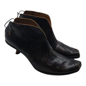 CYDWOQ Shoes Womens 37.5 Brown SKATE Ankle Vintage Career Academia USA Party